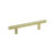 Hafele Amerock Collection Bar Pull, Golden Champagne, 156mm W x 13mm D x 35mm H, 96mm Center to Center