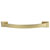 Hafele Amerock Candler Collection Handle, Golden Champagne, 167mm W x 21mm D x 32mm H, 128mm Center to Center