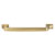 Hafele Amerock Westerly Collection Handle, Golden Champagne, 159mm W x 14mm D x 33mm H, 128mm Center to Center