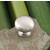 Hafele Windsor Collection 1-1/4'' Dia. Round Knob in Nickel Brushed, 31mm Diameter x 29mm D x 19mm Base Diameter