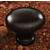 Hafele (1-3/8'' W) Oval Knob in Oil-Rubbed Bronze, 35mm W x 35mm D x 23mm H