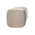 Hafele Melange Collection 3/4'' W Square Knob in Brushed Nickel / Green, 22mm W x 24mm D x 22mm H