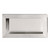 Hafele Bella Italiana Collection Flush Handle in Brushed Nickel, 138mm W x 10mm D x 69mm H