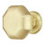 Hafele 37mm (1-7/16'' Diameter) Satin/Brushed Brass