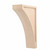 Hafele Modern Style Birch Corbel, 3'' W x 8'' D x 12'' H
