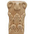 Hafele Acanthus Collection Onlay Ornament, Carved, 2-7/8'' W x 1-9/16'' D x 5'' H, Beech