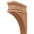 Hafele Arcadian Collection Hand Carved Corbel, 12'' H