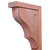 Hafele Hannover Collection Corbel, Cherry, 2-7/8"W x 9"D x 12"H