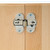 Hafele Aximat® Institutional 270° Folding Door Hinge in Nickel