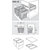 Hafele Euro Cargo S Built-In Pull-Out Bottom Mount Double Waste Bin with Soft Close, 502.73.902, 3610-62