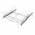 Hafele Pull-out Wine Tray, with Full Extension Slides, Chrome