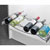 Hafele Pull-out Wine Tray, with Full Extension Slides, Chrome