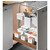 Hafele Kessebohmer Base Pull-Out II Frame Set, for Overlay and Inset Doors, 3-3/4"W x 21-3/8"D x 26-3/8" - 32"H, Steel, Silver