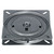 Hafele Turntable, Spring Loaded, 90 Degree Rotation, 220 lb. load capacity, Steel, Unfinished, 6-11/16"