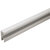 Hafele Cornerstone Series Minimalist Extruded Continuous Handle, Aluminum, Matt 106AL65, 96'' W x 15/16'' D x 2'' H