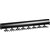 Hafele Tag Synergy Elite Tie Rack with Full Extension Slide and 24 hooks, 17-15/6'' (455mm) Length, Black