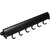 Hafele Tag Synergy Elite Collection Fixed Accessory Rack with 6 Hooks, 15-3/16'' (386mm) Length, Black