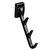 Hafele Tag Synergy Elite Collection Cleat Mount Waterfall Hook, Black, 1/2'' W x 3-3/4'' D x 6-1/2'' H