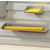 Hafele Omni Office Pencil Tray, Steel, Silver, 7-3/4"W x 3-3/8"D x 7/8"H