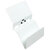 Hafele Tag Symphony Office Paper Tray in White, 6-1/4" W x  4-7/8" D x 6-1/4" H