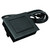 Hafele Hide-A-Dock Power/Data Station, with 10' Power Cord, 1 Grounded AC Outlet, 2 Charging USB Ports, Aluminum, Black