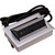 Hafele Hide-A-Dock Power/Data Station, with 10' Power Cord, 2 Grounded AC Outlets & 2 Charging USB Ports, Aluminum, Silver