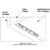 Hafele LOOX Triangular Surface Mounted Corner Profile for LED Strip Lighting, Solid Aspen Wood, 2.5m (98")