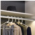 Cabinet Lighting - Hafele Loox 12V LED Closet Wardrobe Clothes Rail ...