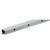 Hafele Porta 100/ Divido 100 GR Single Upper Running Track, 2.5 m (8' 2-7/16") length; 39mm W x 41mm D (1-17/32"W x 1-39/64"D), Aluminum
