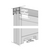 Hafele Divido 100 GR Fitting Set, Sliding Door Hardware, Top Hung & Bottom Rolling System, Suitable for 1 – 4 sliding doors