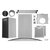 Hauslane Range Hood hau-is-200ss-30, Included Items