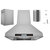 Hauslane Chef Series IS-500 36'' Convertible Ducted Stainless Steel Island Range Hood, Included Items