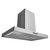 Hauslane Chef Series IS-700 30'' Convertible Island Stainless Steel Range Hood w/ Dual Controls, LED, Baffle Filter, Angle View