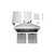 Hauslane Range Hood hau-wm-530ss-30b, Included Items