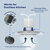 Hauslane Chef Series WM-630 30'' Convertible Stainless Steel Wall Mounted Range Hood, Works for Ductless Kitchen