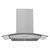 Hauslane Chef Series WM-630 30'' Convertible Stainless Steel Wall Mounted Range Hood, Front View
