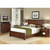 Home Styles The Aspen Collection Queen/Full Headboard, Media Chest, and Night Stand, Rustic Cherry