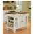 Home Styles Americana Kitchen Island, Antique White Sanded Distressed Finish