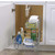Household Essentials 12" Under Sink Sliding Organizer-KD Chrome Single Pack