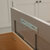 Hardware Resources CDM-WBMD3521 Series White Birch Wood Bottom-Mount Soft-Close Trash Can Rollout with Double 35 Quart Waste Bins For Door Mounting, Door Joining Brackets Installed View