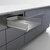 Hardware Resources DURA-CLOSE Metal Drawer Box System, incorporates USE58-500 Series Undermount, Installed Angle View