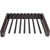 Hardware Resources 18'' Pant Rack for 14" Deep Closet Systems in Dark Bronze