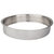 Hardware Resources 10'' Diameter x 2'' Height Brushed Stainless Steel Trash Can Ring, Product View