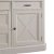 Home Styles Seaside Lodge Kitchen Island in Hand Rubbed White, 47" W x 30" D x 36" H
