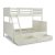 Full Bunk Bed w/ Storage Drawers Angle Opened View