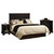 Home Styles Bedford Black King Headboard, Night Stand, and Chest