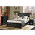 Home Styles Bedford Black King Bed, 80-3/4'' W x 87'' D x 52'' H