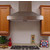 Imperial WHP1900 Wall Mount Chimney Range Hood by Imperial, with 8" Duct Booster,  Stainless Steel