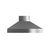 Imperial Wall Pyramid Range Hood with Air Ring Fan, 400 CFM