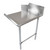John Boos Pro Bowl "Clean Straight Dishtable" for Left or Right Side with Stainless Steel Legs & Stainless Steel Top
